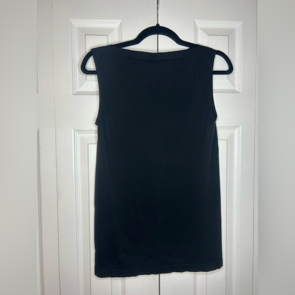 Wolford Black Aurora Sleeveless Top - Picture 5 of 6